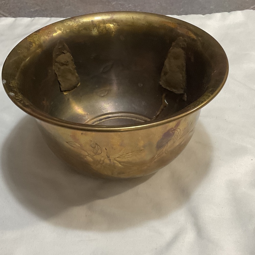 Vintage Brass Bowl